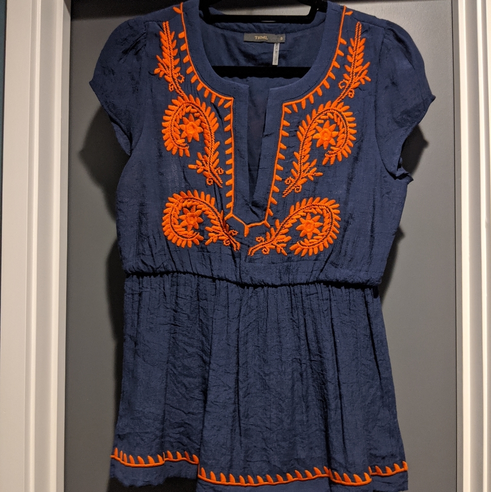 THML Embroidered blouse
